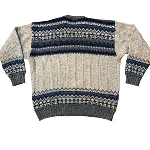 VTG  John's Bay Men's Wool Blend Sweater Heavyweight XL